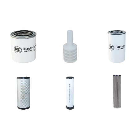 WACKER 5085 Filter Service Kit w/Yanmar 4Tnv88 Eng. 2016