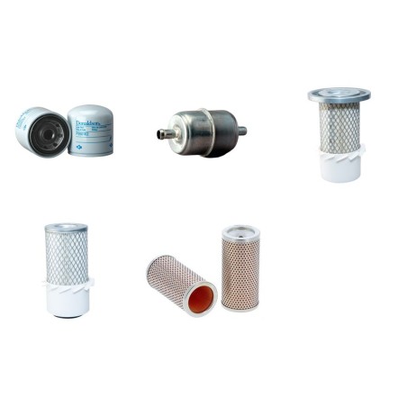 AUTOWRAP 1804 S Filter Service Kit w/Kubota D722E Eng.
