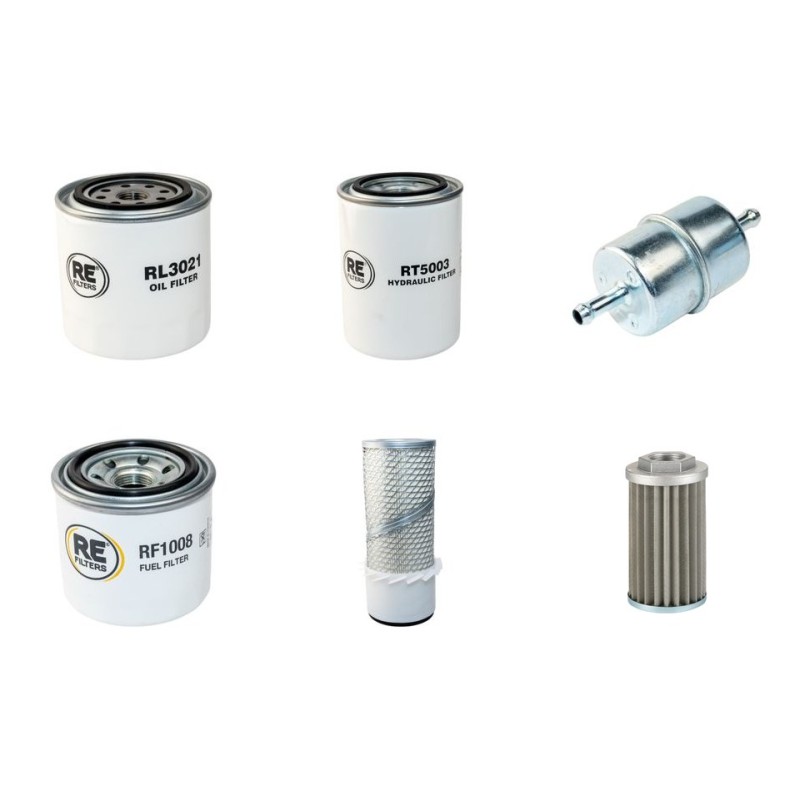 Filter Kit for Kubota KH 65 with Kubota D1402 Engine