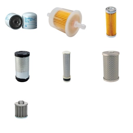 Filter Kit for Kubota U 10 Alpha with Kubota Engine