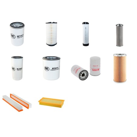 SAME IRON 165 S Filter Service Kit w/Deutz BF6M1013EC Eng.   YR  2004-