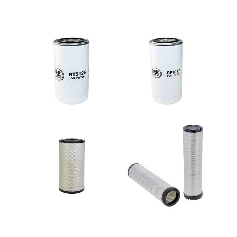 Filter kit for New Holland AL59 TIER III Air Oil Fuel Filters with New Holland TIER3 Engine