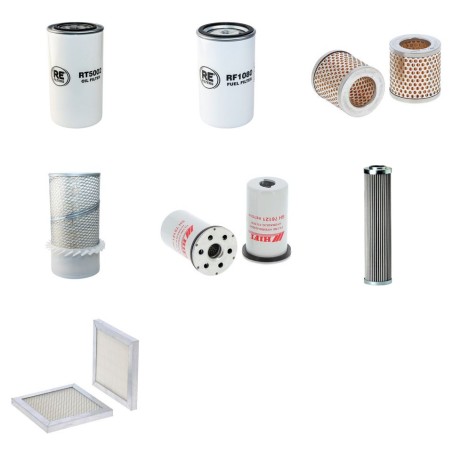 BAUMANN GS 70/65/16/54 TR Filter Service Kit w/Perkins 1104D-E44 Eng.   YR  2007-