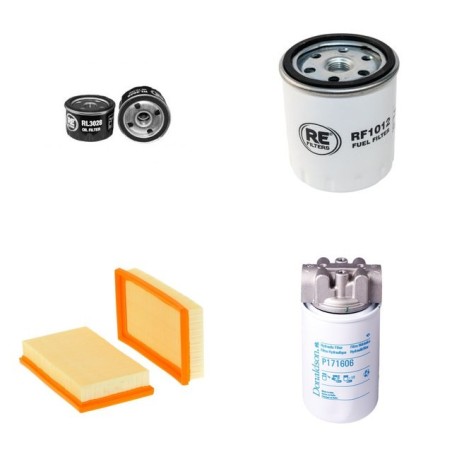 RUBAG 4R900 Filter Service Kit w/Lombardini Ldw 903 Eng.
