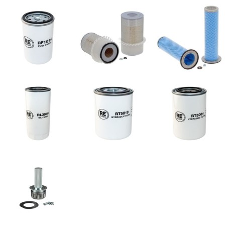 LOISEAU 344/2 Filter Service Kit w/Deutz BF6 Eng.