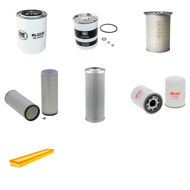 VALTRA 8850 Filter Service Kit w/VALMET 634DS Eng.