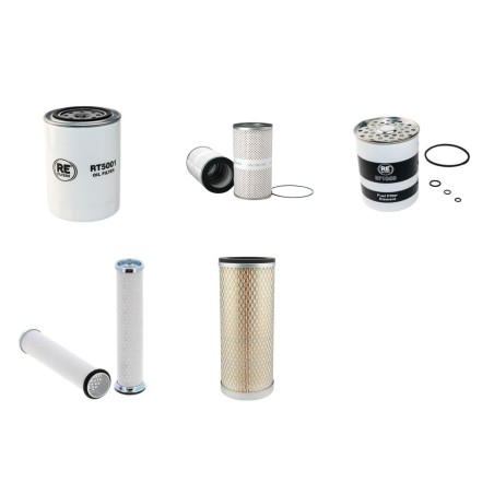 MASSEY FERGUSON MF 50 F Filter Service Kit w/Perkins Eng.