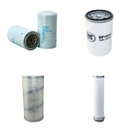Filter Kit for Volvo 4200B Filter Service Kit Air Oil Fuel Filters with Perkins 4.236 engine