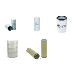 Filter Kit for Volvo L 180 Filter Service Kit Air Oil Fuel Filters with Volvo TD 122GH engine