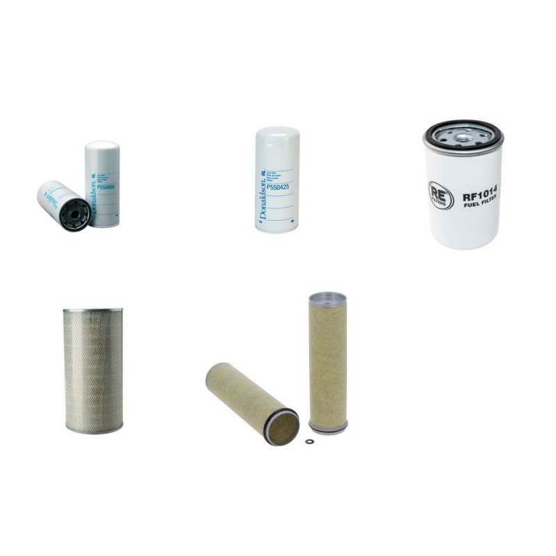 Filter Kit for Volvo L 160 Filter Service Kit Air Oil Fuel Filters with Volvo TD 101G engine