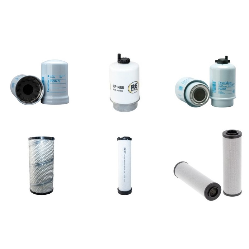 MENZI MUCK A 91 V2 Filter Service Kit w/John Deere Eng.