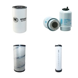 Filter kit suitable for CAT CS/CP433E with CAT 3054CT Engine Air Oil Fuel Filters