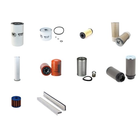 Filter kit for Merlo P32.6 PLUS with Perkins 1104D Engine 2011-