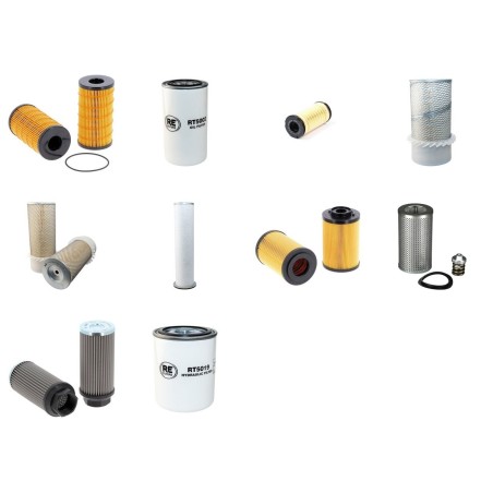 Filter kit for Merlo P35.13K with Perkins 1104C-44T Engine