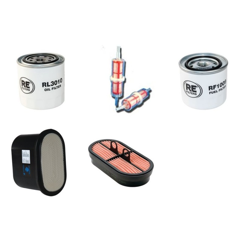 Filter kit for Merlo P38.13 Panoramic with Kubota V3307-DT-EU2 Engine Year 2015