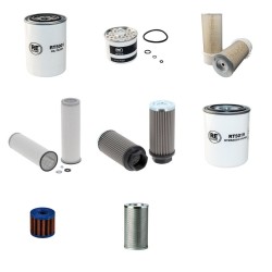 Filter kit for Merlo P40.16K with Perkins SERIE1000 Engine