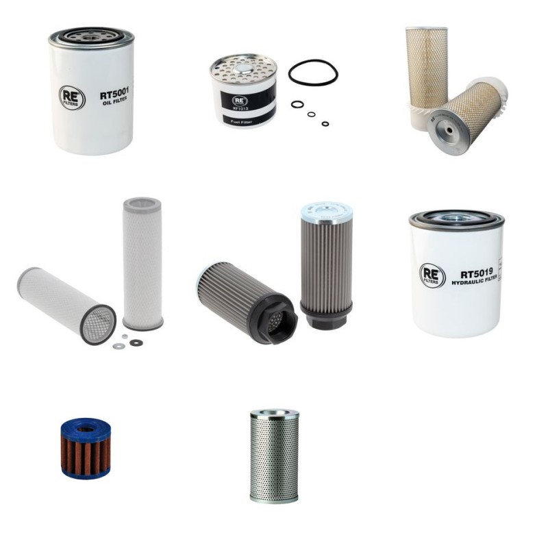 Filter kit for Merlo P40.16K with Perkins SERIE1000 Engine