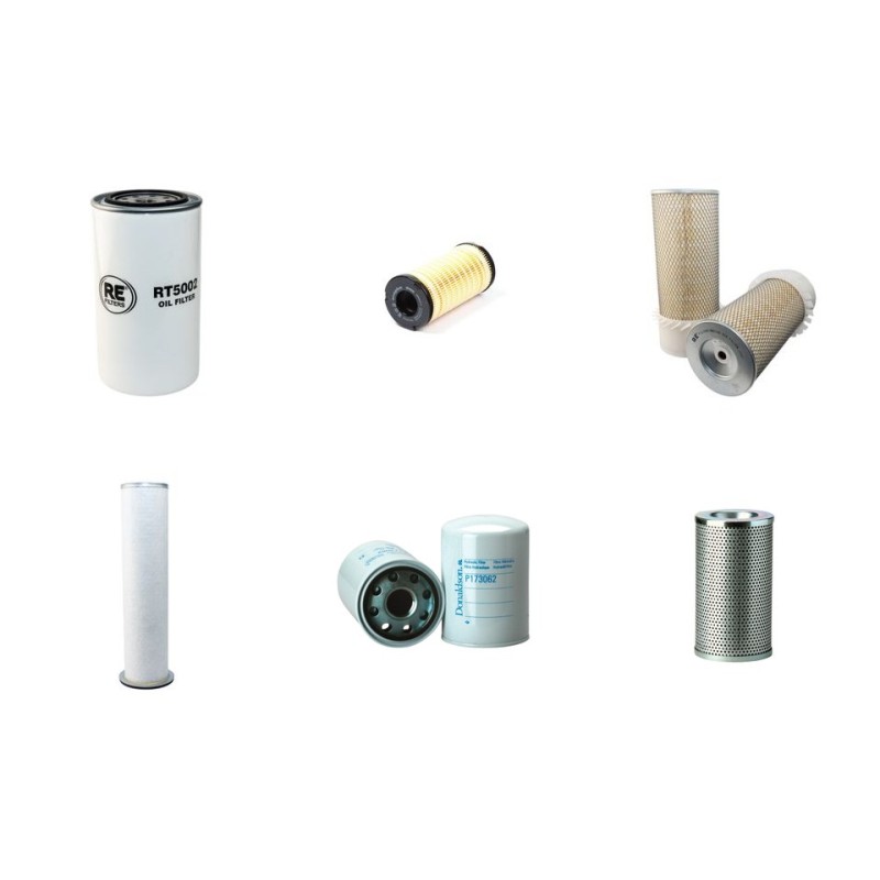 Filter kit for Merlo P60.10 with Perkins 1104D Engine 2009-