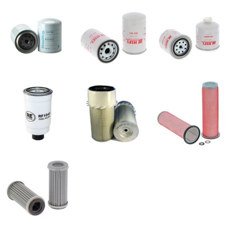 Filter kit for New Holland 7530 with New Holland 331Cid Engine