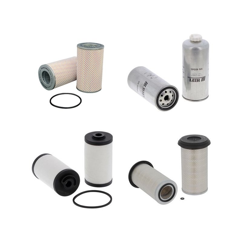Filter kit for New Holland 8030 with Mercedes OM352A Engine
