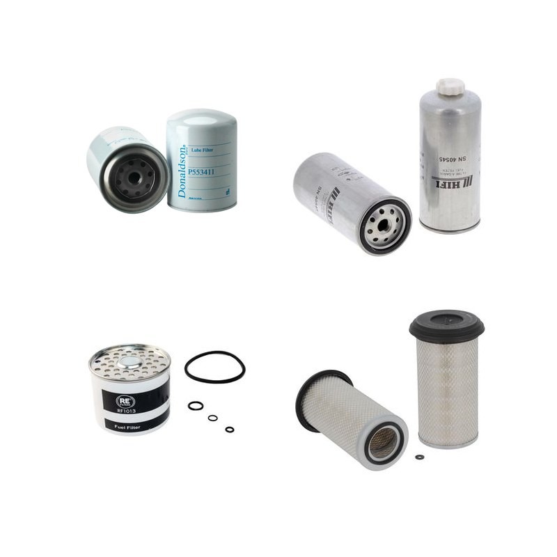 Filter kit for New Holland 8030 Air Oil Fuel Filters with Iveco 8051-1 Engine