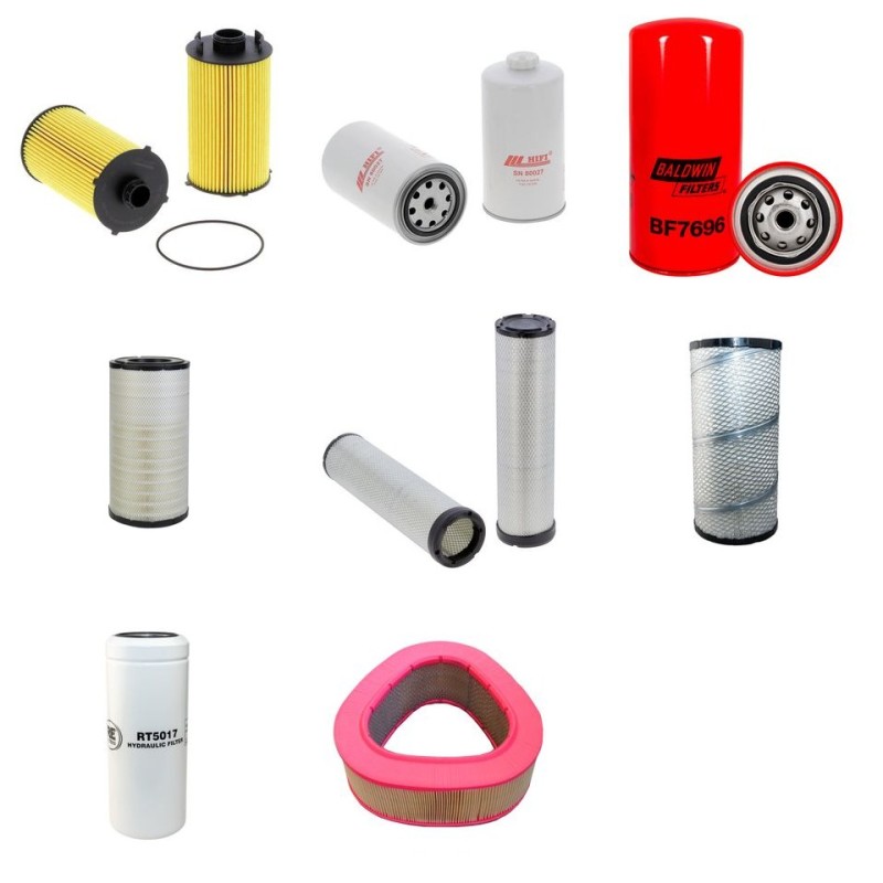 Filter kit for New Holland CX8060 with Iveco Cursor 9 Engine Year 2009- 333 CH