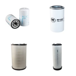 New Holland E265SR Air Oil Fuel Filters with HINO Engine