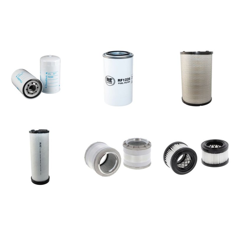 Filter kit for New Holland E265SR with HINO Engine Year 2006-2007