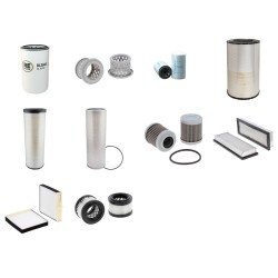 Filter kit for New Holland E485 with ISUZU AA-6SD1 Engine