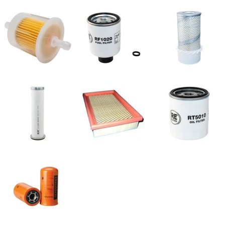 Filter kit for New Holland LS160 with Shibaura Engine