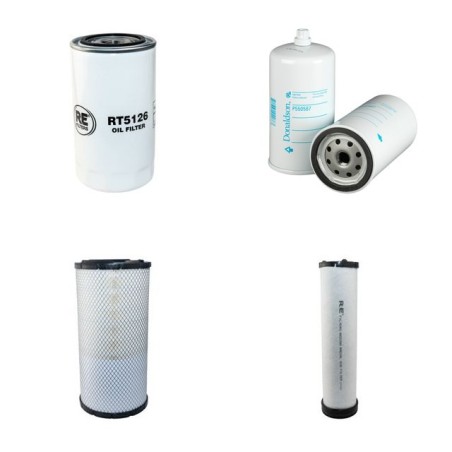 Filter kit for Case (Poclain) WX 165 Air Oil Fuel Filters with CNH Engine  YR 2005-