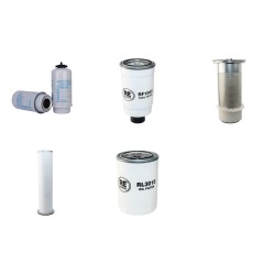 Filter kit for New Holland LB110 Air Oil Fuel Filters with CNH Engine