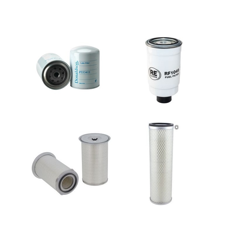 Filter kit for New Holland SB60 Air Oil Fuel Filters with Iveco 6CYLATMO Engine Serial No 001-040