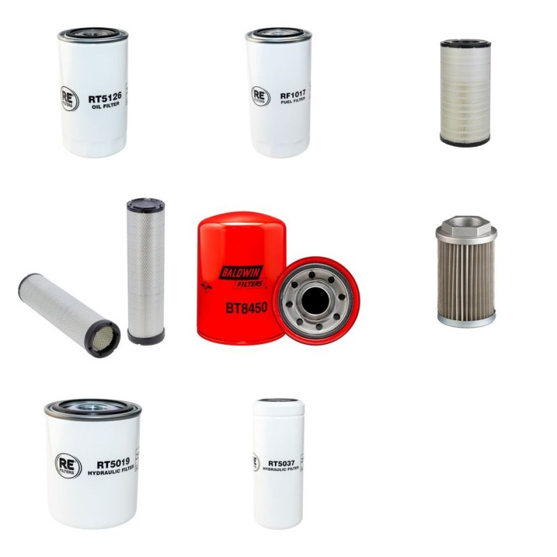 Filter kit for New Holland TC56 TIER3 with New Holland Engine