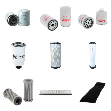 Filter kit for New Holland TD55D with Iveco 8045.06 Engine