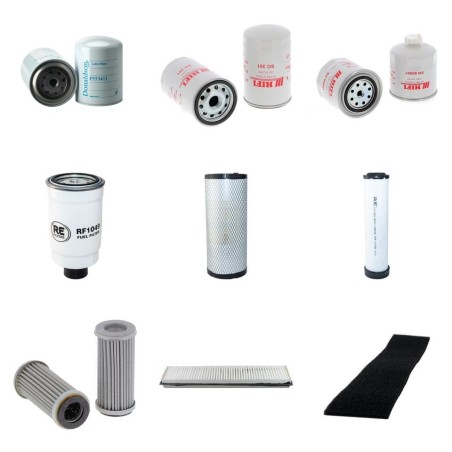 Filter kit for New Holland TD65D with Iveco 8045.06 Engine