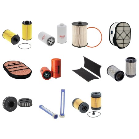 Filter kit for Case 1021 F with CNH F2CFE614B Engine  YR 2013- TIER IV I