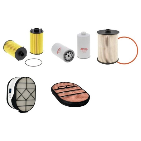 Filter kit for Case 1021 F with CNH F2CFE614B Engine  YR 2013- TIER IV I