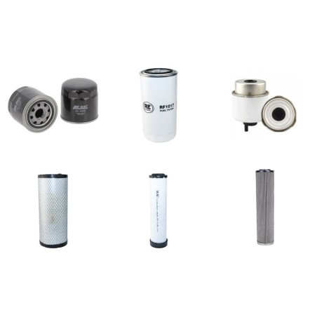 Filter kit for New Holland W80C with Cnh F5C Engine 2014- TIER 4I