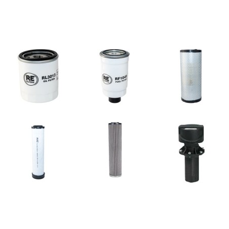 Filter kit for Case 121 D SERIE II with Deutz F4M2011 Engine