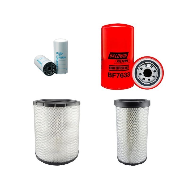 Filter kit suitable for CAT 14H with CAT Engine Serial No 7WJ11-1121 Air Oil Fuel Filters