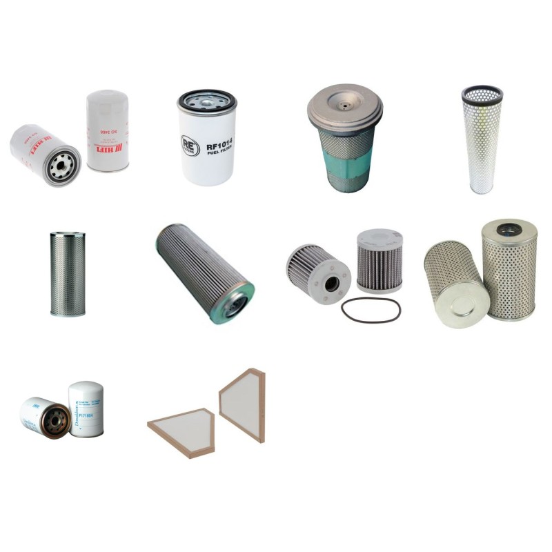 PONSSE HS 15 Filter Service Kit w/VALMET 411DS Eng.