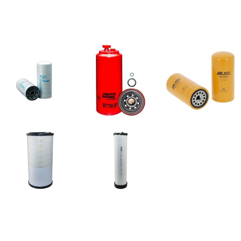 PONSSE HS 16 ERGO Filter Service Kit w/CAT  Eng.