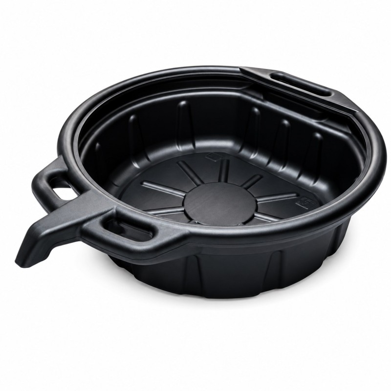 Oil Drain Pan with Pouring Spout - 46cm, 14 Litre | Rico Europe