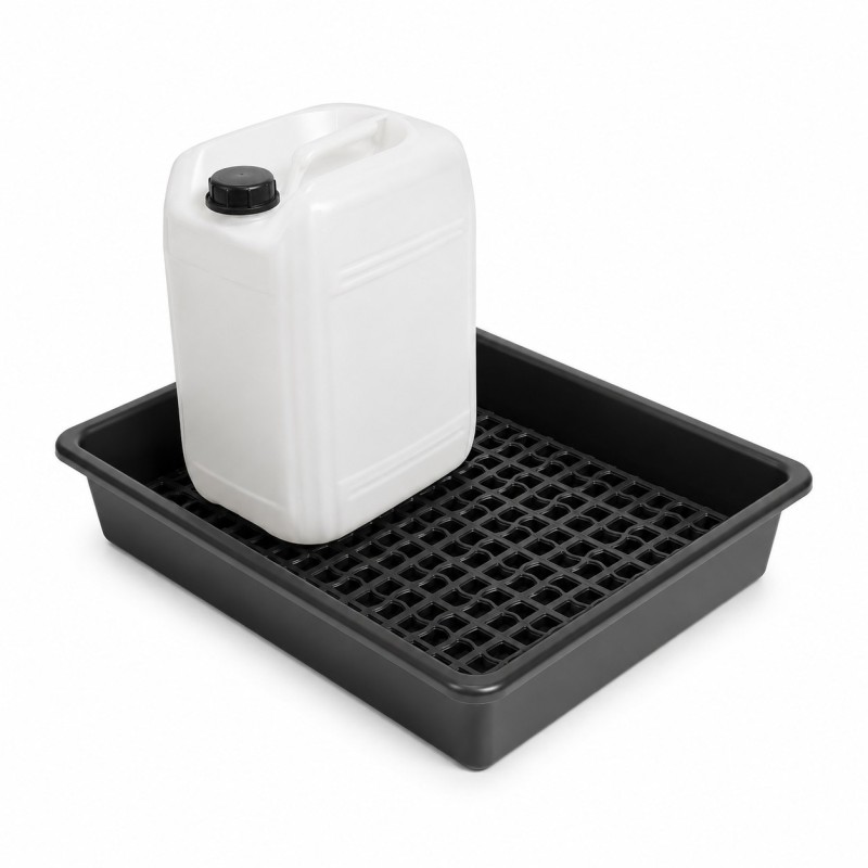 Drip Tray for 2 x 20L Drums with Grid - 28L Sump | Rico Europe