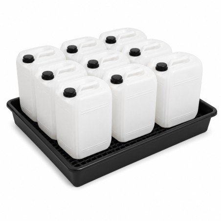 Drip Tray for 9 x 20L Drums with Grid - 100L Sump | Rico Europe