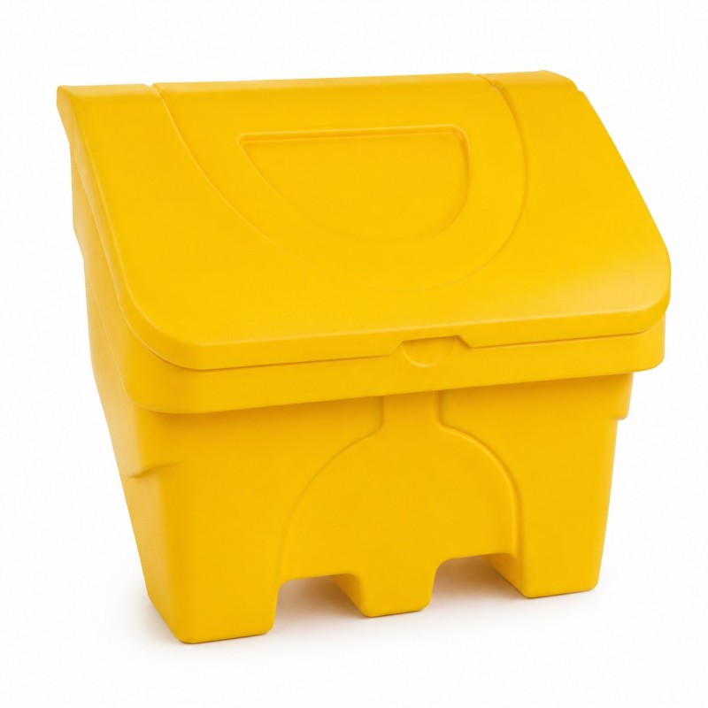 400 Litre Grit Bin - High Visibility Yellow | Rico Europe