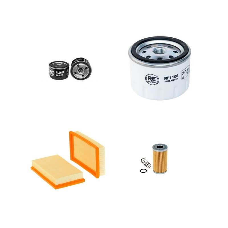 CAMUC 1300 Filter Service Kit with Lombardini Eng