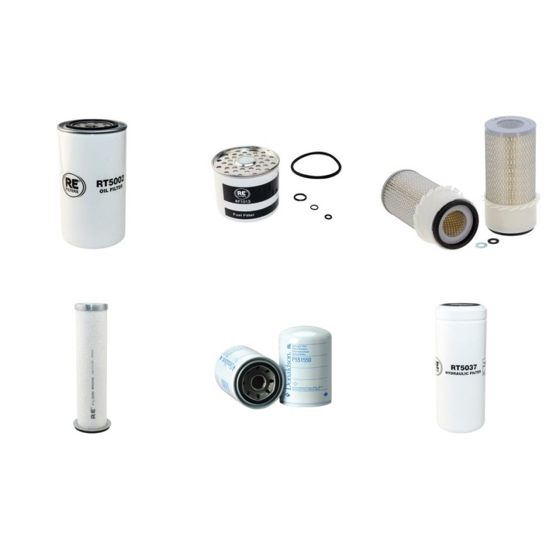 Filter Kit for Bobcat 2000 with Perkins Engine Serial Number 13001-