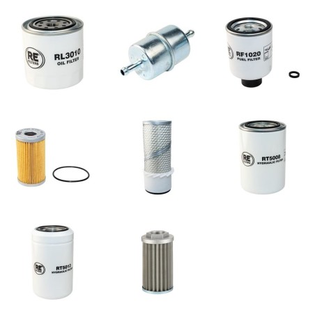 Filter Kit for Bobcat 225 with Kubota Engine Serial Number -12001